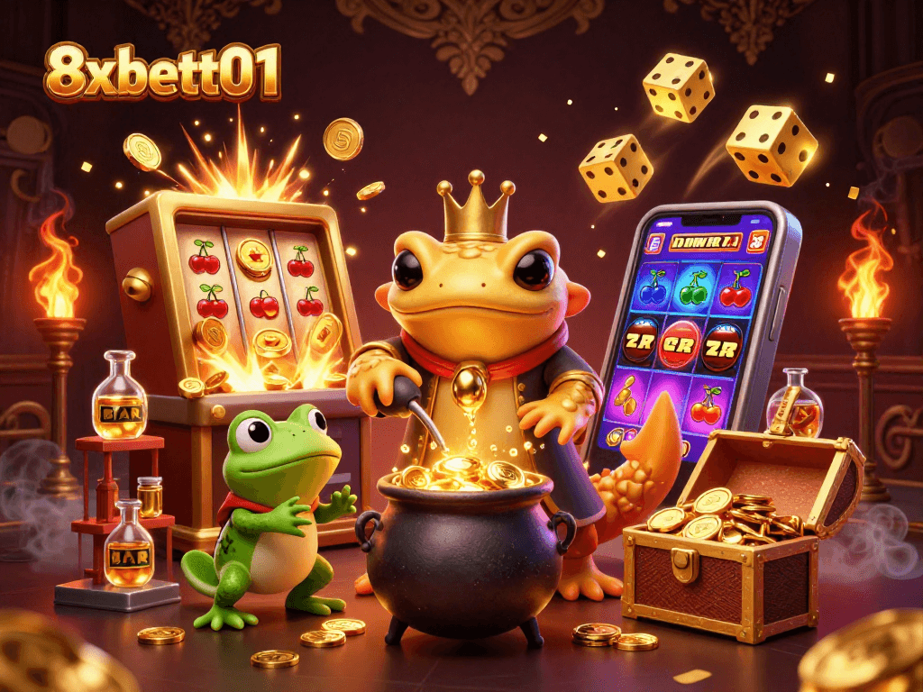 Experience thrilling jackpots and vibrant casino excitement at 8xbett01 with magical elements