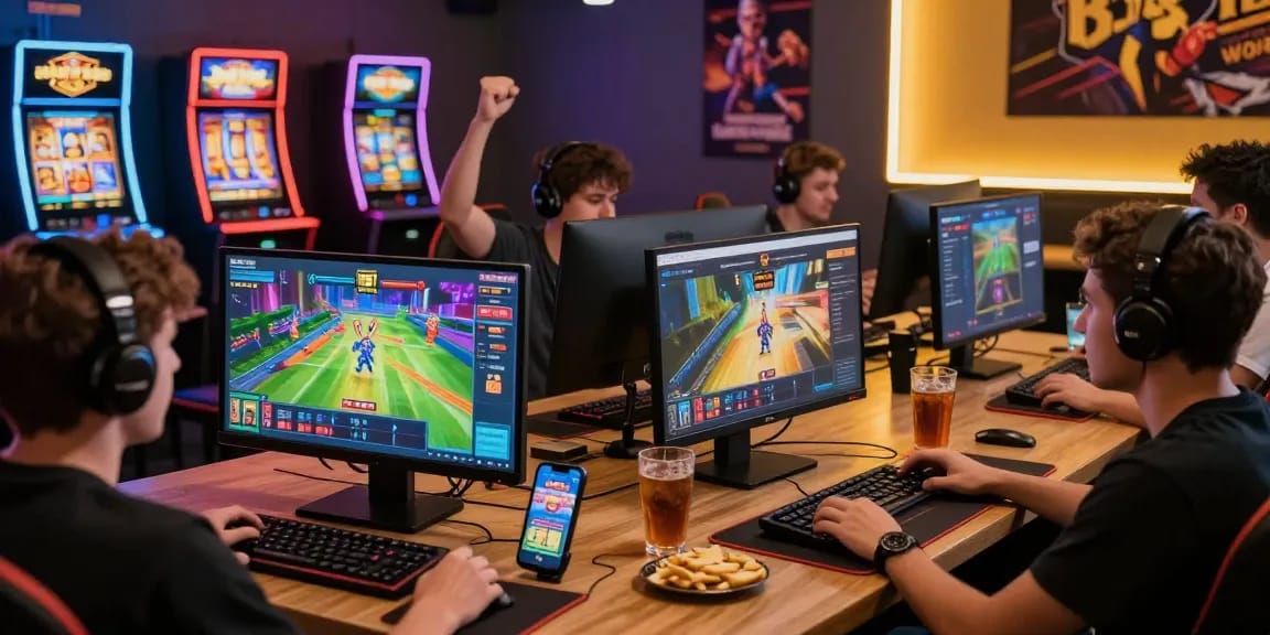 Diverse players enjoying games on the B52 CLUB platform at https://b52club.radio.fm/, showcasing vibrant gaming atmosphere and user-friendly interface.
