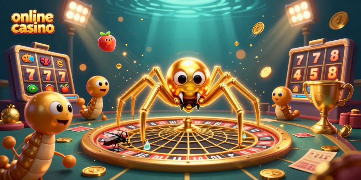 Experience the thrilling world of online casino games with vibrant 3D characters and dynamic elements.