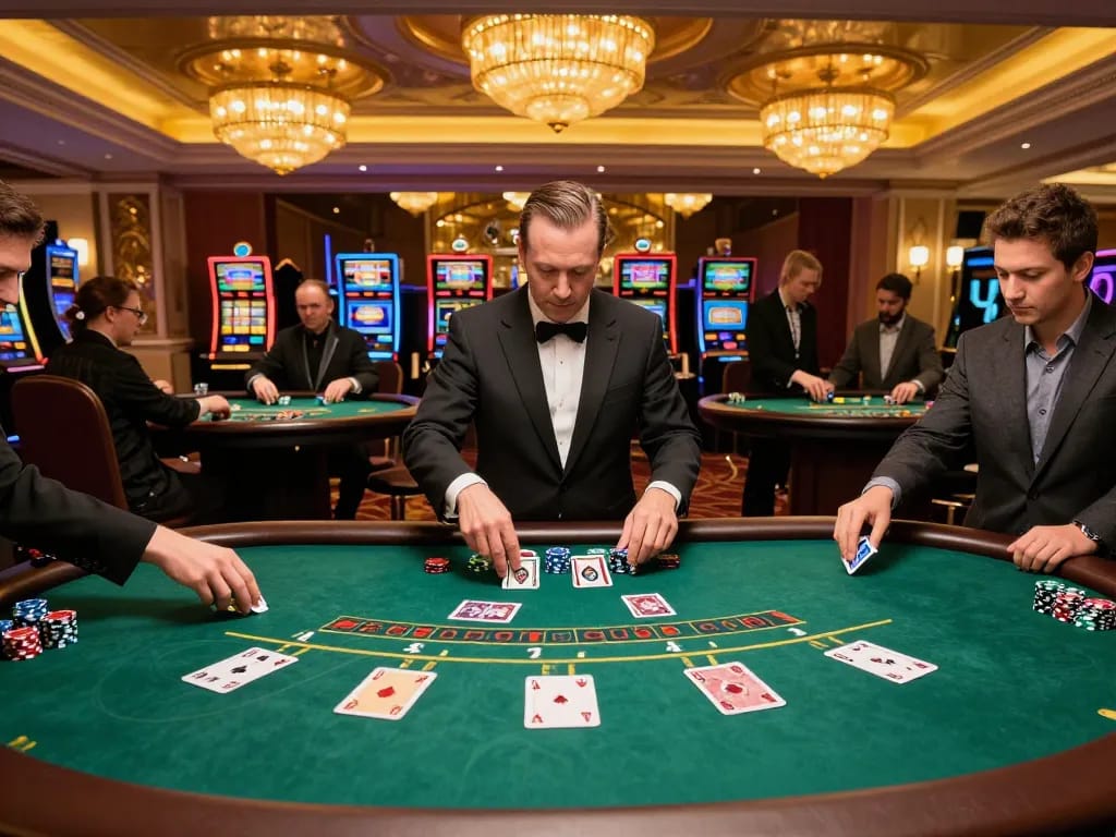 Engage in thrilling blackjack gameplay at SC88 Com's luxury casino floor.