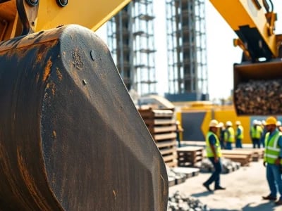Sicher Bagger mieten Hannover für Baustellen