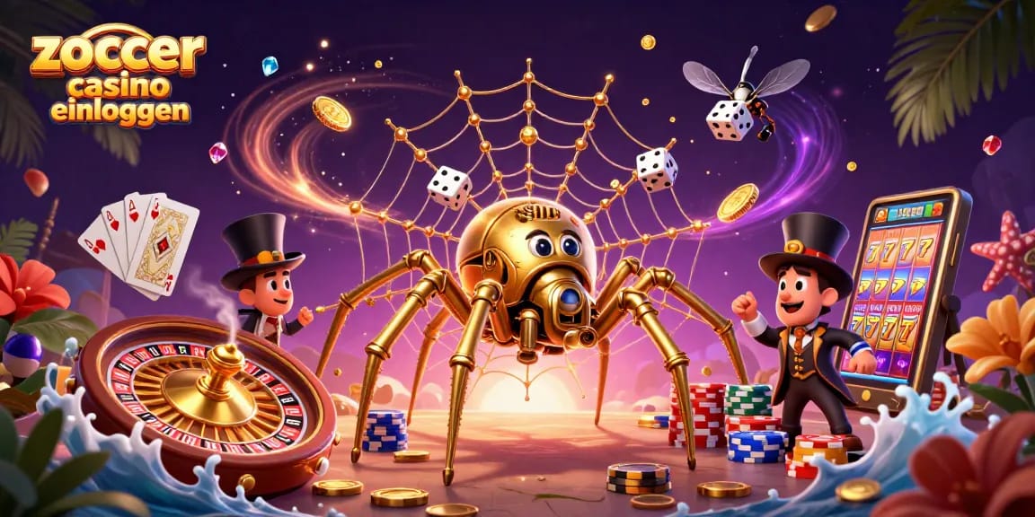 Experience excitement at zoccer casino einloggen with rich visuals of steampunk elements, coins, and games.