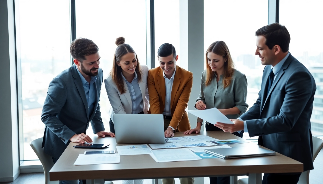Effiziente Zusammenarbeit fuer SAP ERP-Loesungen im modernen Buero mit Schnappschuss.