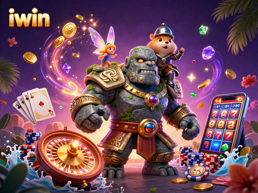 Spin the reels and win big with iwin in a vibrant casino adventure!